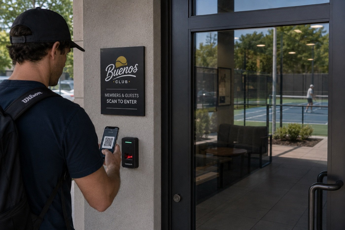 Keyless access flow — Buenos